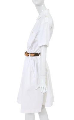 A Comme des Gar&ccedil;ons white poplin dress, early 1980s - 2