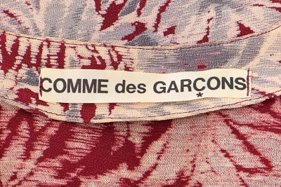 A Comme des Gar&ccedil;ons woven rayon dress, 1970s - 6