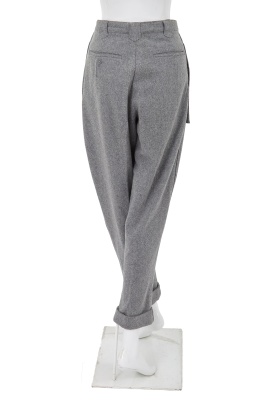 A Comme des Gar&ccedil;ons grey and beige wool ensemble, early 1980s - 6