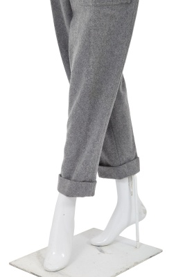 A Comme des Gar&ccedil;ons grey and beige wool ensemble, early 1980s - 9