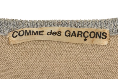 A Comme des Gar&ccedil;ons grey and beige wool ensemble, early 1980s - 10