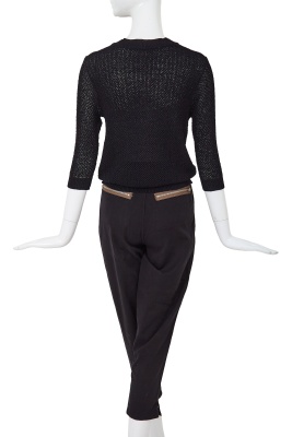 A Comme des Gar&ccedil;ons black ensemble, early 1980s - 3