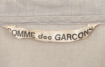 A Comme des Gar&ccedil;ons grey hemp dress, probably Spring-Summer 1981 - 7