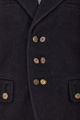 A Comme des Gar&ccedil;ons black wool ensemble, 'Pirates' collection, Autumn-Winter 1981-82 - 5