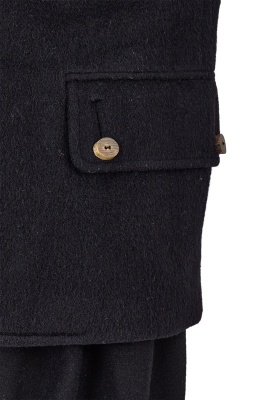 A Comme des Gar&ccedil;ons black wool ensemble, 'Pirates' collection, Autumn-Winter 1981-82 - 6