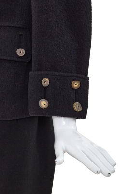 A Comme des Gar&ccedil;ons black wool ensemble, 'Pirates' collection, Autumn-Winter 1981-82 - 7