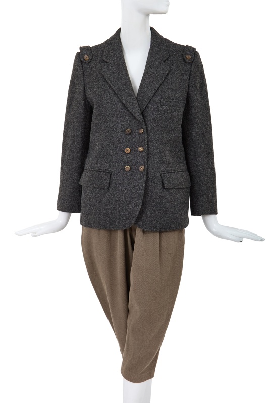 A Comme des Gar&ccedil;ons wool and cotton ensemble, 'Pirates' collection, Autumn-Winter 1981-82