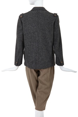 A Comme des Gar&ccedil;ons wool and cotton ensemble, 'Pirates' collection, Autumn-Winter 1981-82 - 4