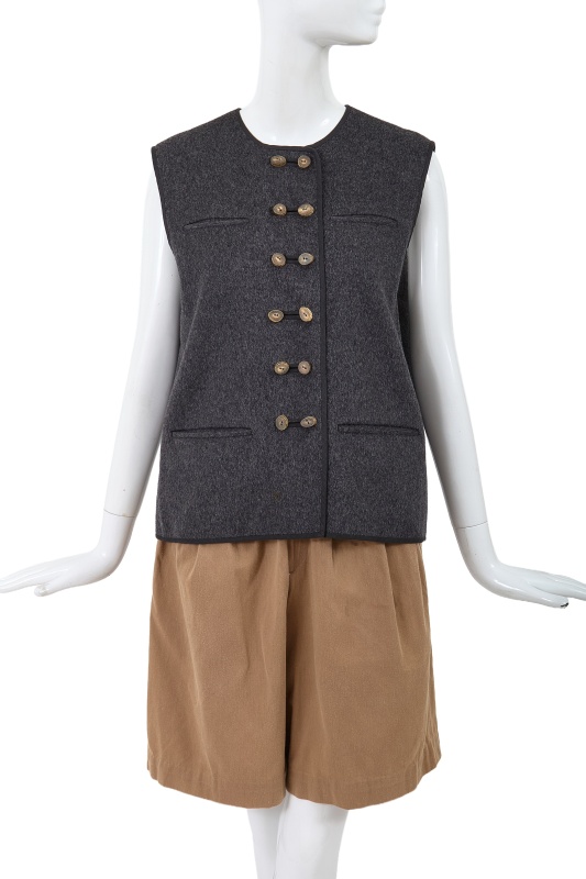 A Comme des Gar&ccedil;ons wool and cotton ensemble, 'Pirates' collection, Autumn-Winter 1981-82