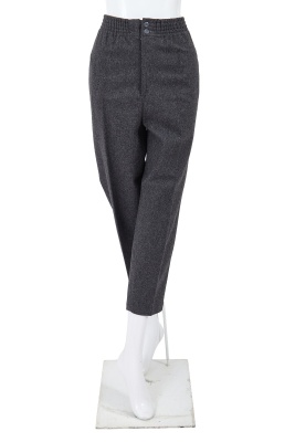 A Comme des Gar&ccedil;ons navy and grey wool ensemble, 'Pirates' collection, Autumn-Winter 1981-82 - 7