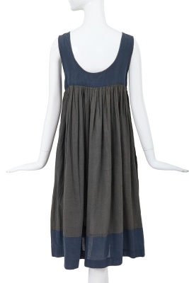 A Comme des Gar&ccedil;ons blue and grey dress, 1977 - 4