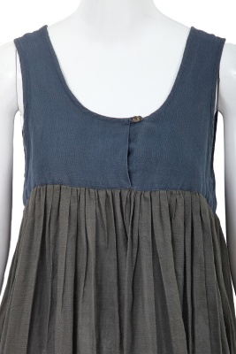 A Comme des Gar&ccedil;ons blue and grey dress, 1977 - 5