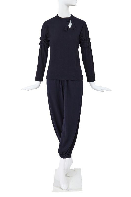 A Comme des Gar&ccedil;ons wool jersey ensemble, 'Pirates' collection, Autumn-Winter 1981-82