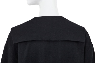 A Comme des Gar&ccedil;ons black wool cr&ecirc;pe coat, probably 'Pirates' collection, Autumn-Winter 1981-82 - 6