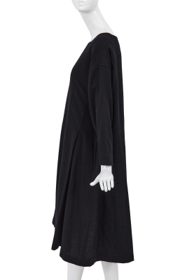 A Comme des Gar&ccedil;ons black wool dress, circa 1982 - 2