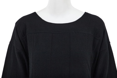A Comme des Gar&ccedil;ons black wool dress, circa 1982 - 6