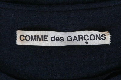 A Comme des Gar&ccedil;ons black wool dress, circa 1982 - 7