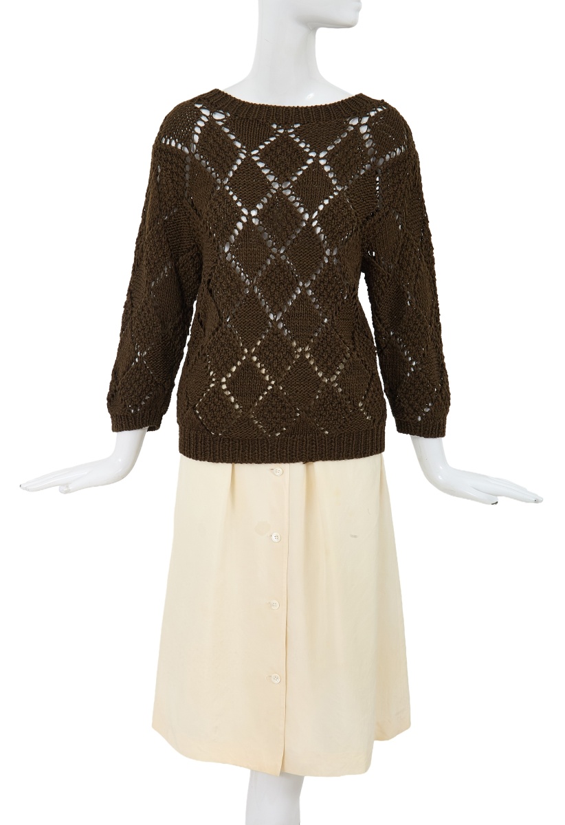 A Comme des Gar&ccedil;ons wool and silk ensemble, circa 1982
