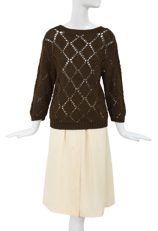 A Comme des Gar&ccedil;ons wool and silk ensemble, circa 1982