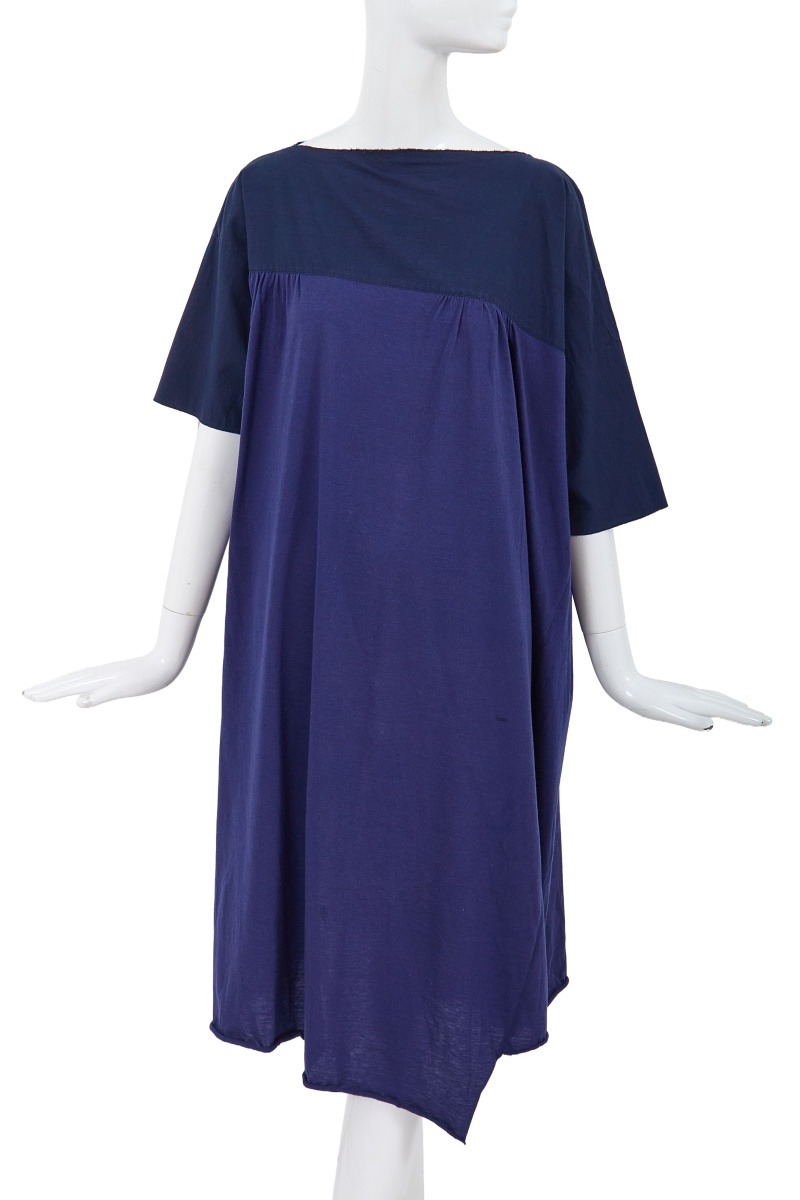 A Comme des Gar&ccedil;ons blue cotton dress, circa 1982