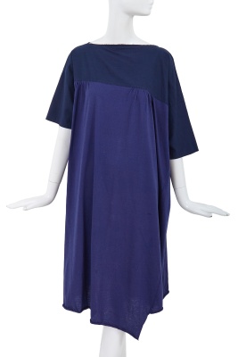 A Comme des Gar&ccedil;ons blue cotton dress, circa 1982
