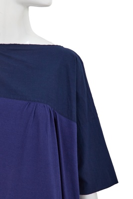 A Comme des Gar&ccedil;ons blue cotton dress, circa 1982 - 5