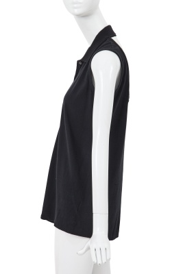 A Comme des Gar&ccedil;ons ink blue cotton jersey top, circa 1982 - 2