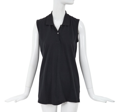 A Comme des Gar&ccedil;ons ink blue cotton jersey top, circa 1982 - 4