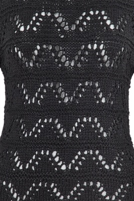 A Comme des Gar&ccedil;ons black knitted cotton sweater, circa 1982 - 5