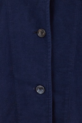 A Comme des Gar&ccedil;ons navy cotton flannel shirt, circa 1982 - 5