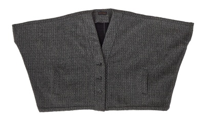 A Comme des Gar&ccedil;ons grey speckled wool jacket, 'Holes' collection, Autumn-Winter 1982-83 - 7
