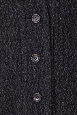 A Comme des Gar&ccedil;ons speckled grey wool jacket, 'Holes' collection, Autumn-Winter 1982-83 - 5