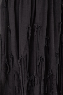 A Comme des Gar&ccedil;ons black cotton ensemble, 'Patchworks and X' collection, Spring-Summer 1983 - 13