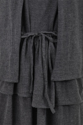 A Comme des Gar&ccedil;ons grey wool jersey three-piece ensemble, probably 'Patchworks and X' collection, Spring-Summer 1983 - 7