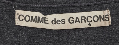 A Comme des Gar&ccedil;ons grey wool jersey three-piece ensemble, probably 'Patchworks and X' collection, Spring-Summer 1983 - 8