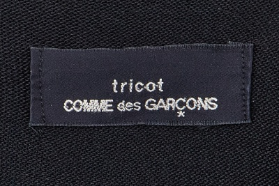 A Comme des Gar&ccedil;ons black wool-blend jersey dress, circa 1983 - 7