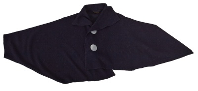 A Comme des Gar&ccedil;ons ink blue wool ensemble, circa 1983 - 5