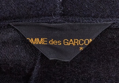 A Comme des Gar&ccedil;ons ink blue wool ensemble, circa 1983 - 6