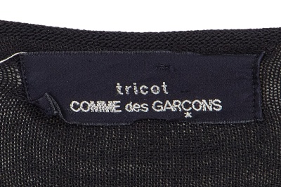 A Comme des Gar&ccedil;ons black wool-blend jersey dress, circa 1983 - 6