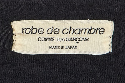 A Comme des Gar&ccedil;ons black wool ensemble, 'Gloves, Skirts, Quilted Big Coats' collection, Autumn-Winter 1983-84 - 9