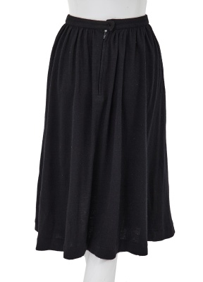 A Comme des Gar&ccedil;ons black wool sweater, 'Gloves, Skirts, Quilted Big Coats' collection, Autumn-Winter 1983-84 - 6