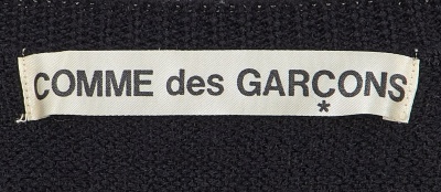 A Comme des Gar&ccedil;ons black wool sweater, 'Gloves, Skirts, Quilted Big Coats' collection, Autumn-Winter 1983-84 - 9