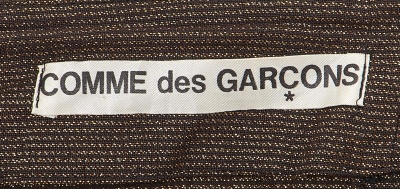 A Comme des Gar&ccedil;ons black and gold dress, 1970s - 6