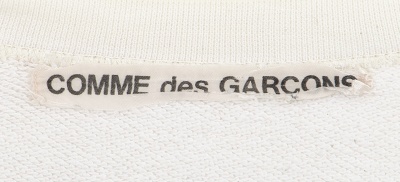 A Comme des Gar&ccedil;ons white cotton jersey sweater, 'Gloves, Skirts, Quilted Big Coats' collection, Autumn-Winter 1983-84 - 7