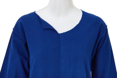 Two Comme des Gar&ccedil;ons blue wool tops, 'Gloves, Skirts, Quilted Big Coats' collection, Autumn-Winter 1983-84 - 4