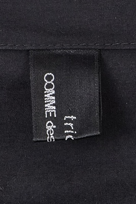 A Comme des Gar&ccedil;ons black cotton robe, 'Round Rubber' collection, Spring-Summer 1984 - 8