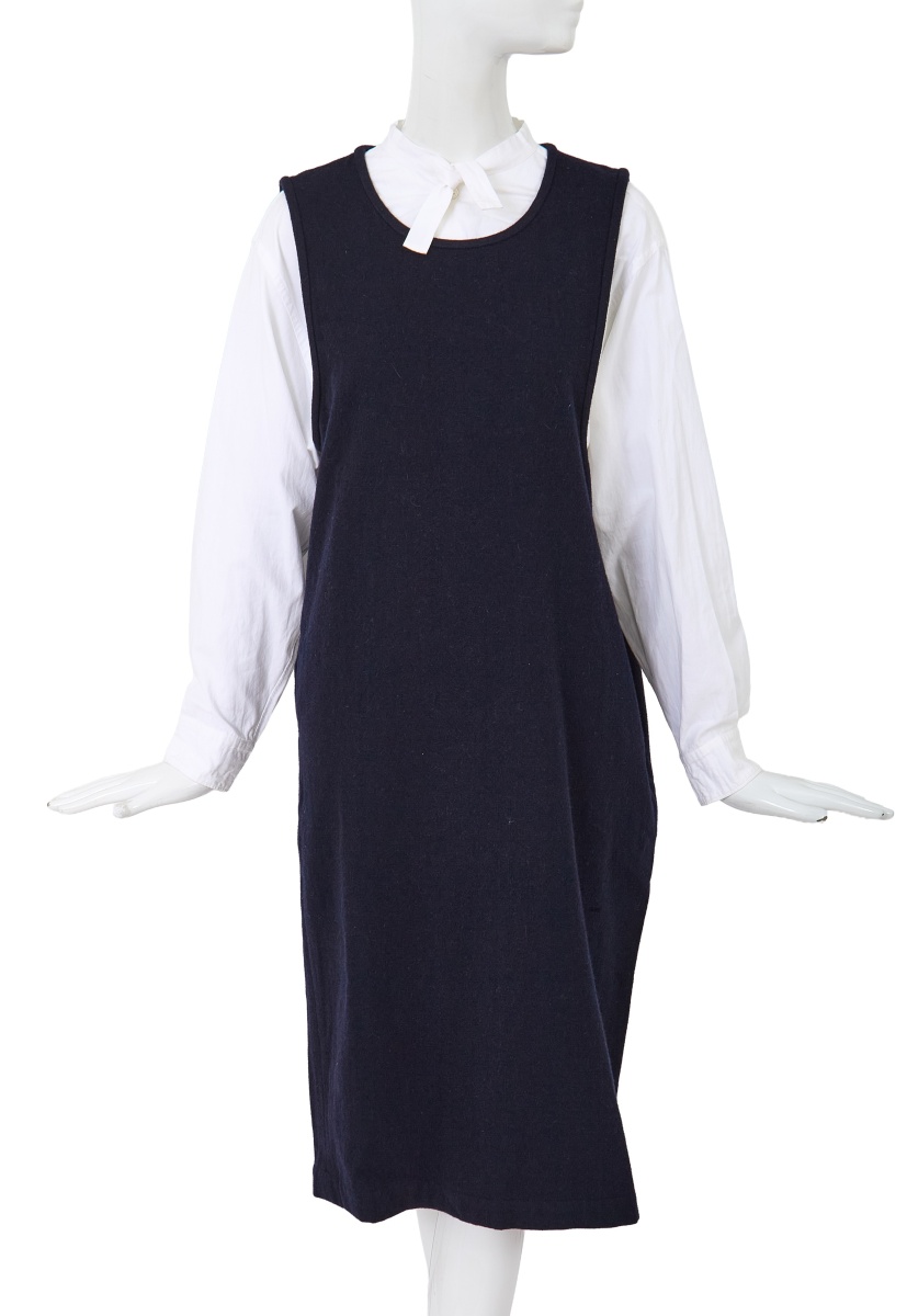 A Comme des Gar&ccedil;ons wool and cotton ensemble, circa 1984