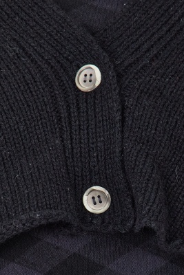 A Comme des Gar&ccedil;ons black and grey wool ensemble, circa 1984 - 4