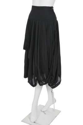 A Comme des Gar&ccedil;ons cotton ensemble, 'Mud-Dyed' collection, Spring-Summer 1985 - 6