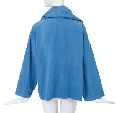 A Comme des Gar&ccedil;ons blue cotton top, 'Mud-Dyed' collection, Spring-Summer 1985 - 3